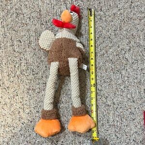 Plush GoDog Chicken Dog Toy